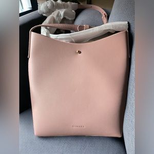 Samara  Peony Pink Vegan Shoulder/Crossbody Bag